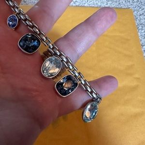 Touchstone crystal necklace